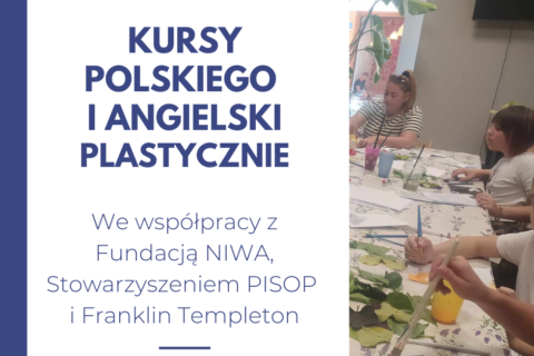 Kursy języka polskiego i zajęcia angielski plastycznie